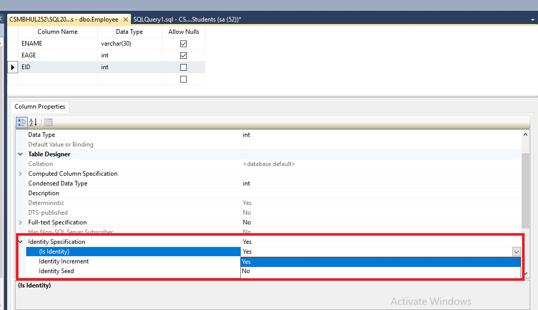 how-to-create-auto-incremented-identity-column-in-sql-server-sql