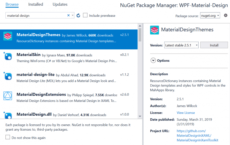 WPF Material Design | Getting Started with Material Design In XAML ...