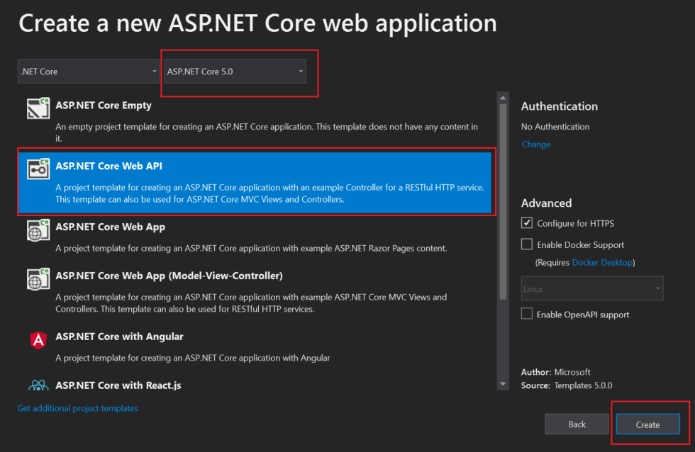 Build-CRUD-REST-APIs-with-ASP.NET-Core-5.0-choose-dotnetapi5