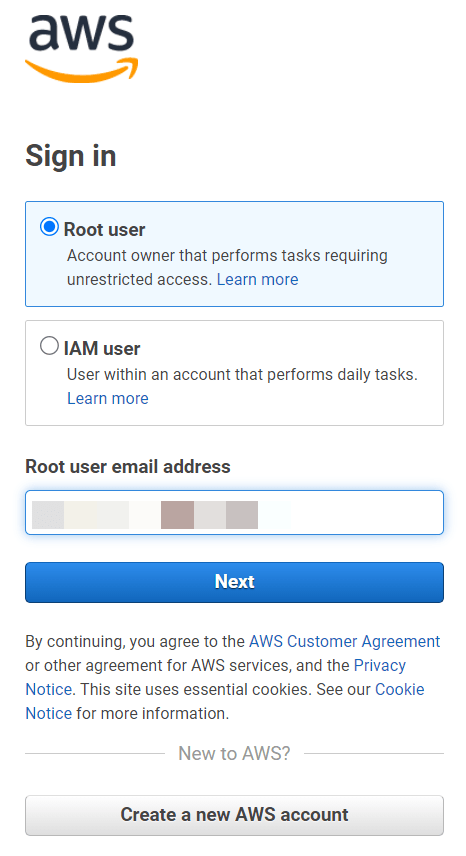 AWS Login