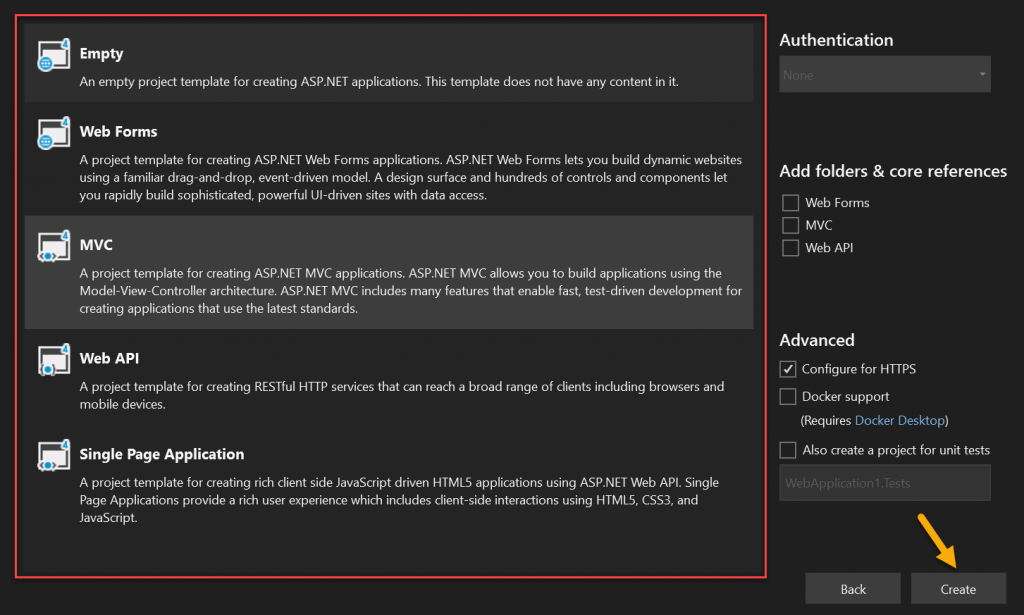 ASP.NET templates