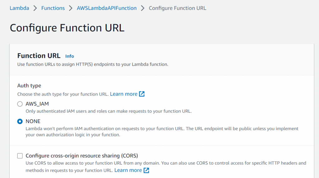 AWSLambdaAPIFunction-configure-function-URL