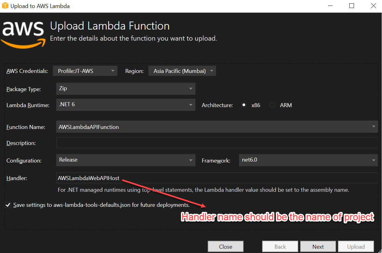 Building Serverless ASP.NET Core Web API With AWS Lambda Using Function ...