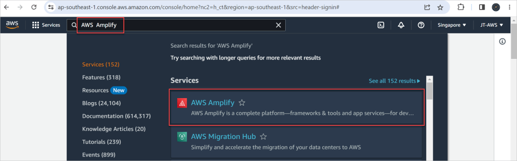 AWS-Amplify-Search