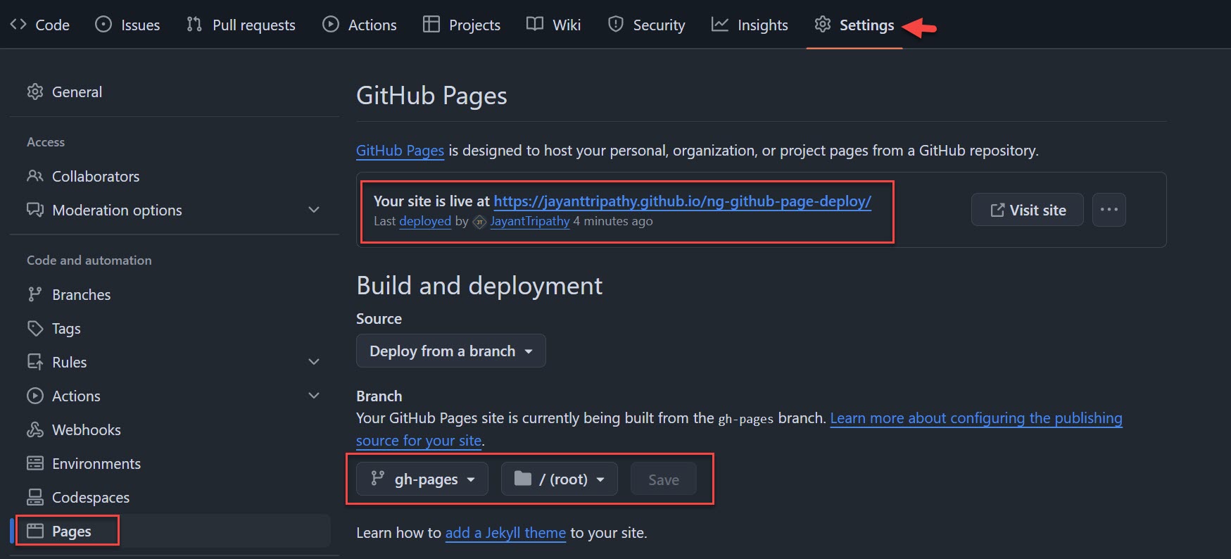 How to Deploy Angular 17/18 App in GitHub Pages - Jayant Tripathy