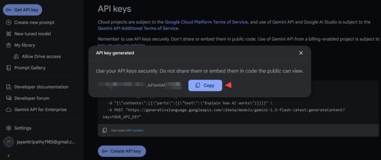 Building a Chatbot in Angular using Gemini API - Jayant Tripathy