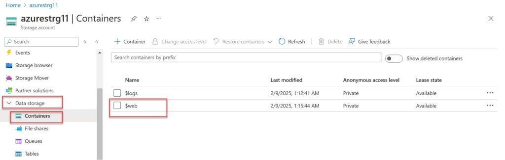 azure-storage-account-static-website-containers