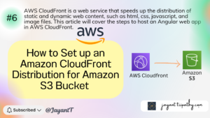 How to Set up an Amazon CloudFront Distribution for Amazon S3 Bucket