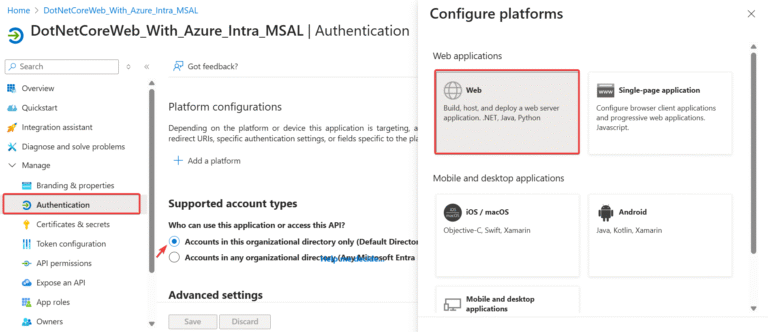 🔐 Securing .NET Core Web Apps with Azure AD/Intra and MSAL - Jayant ...